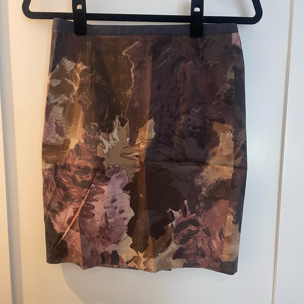 Ann Taylor Floral Pencil Skirt